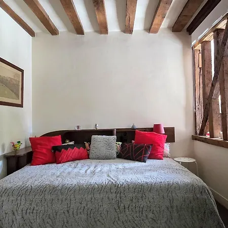 Medievale A Avec Jardin Clos, Animaux Acceptes, Wifi Et Parking Securise * Houdan